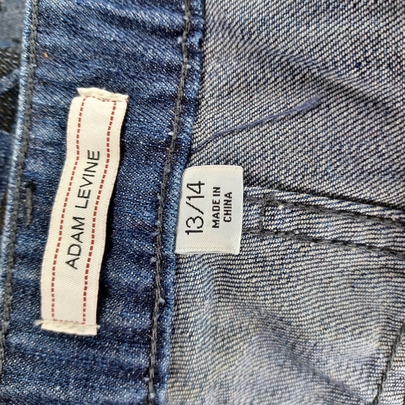 Adam Levine Denim Blue Patterned Women's Shorts - Picture 13 of 13